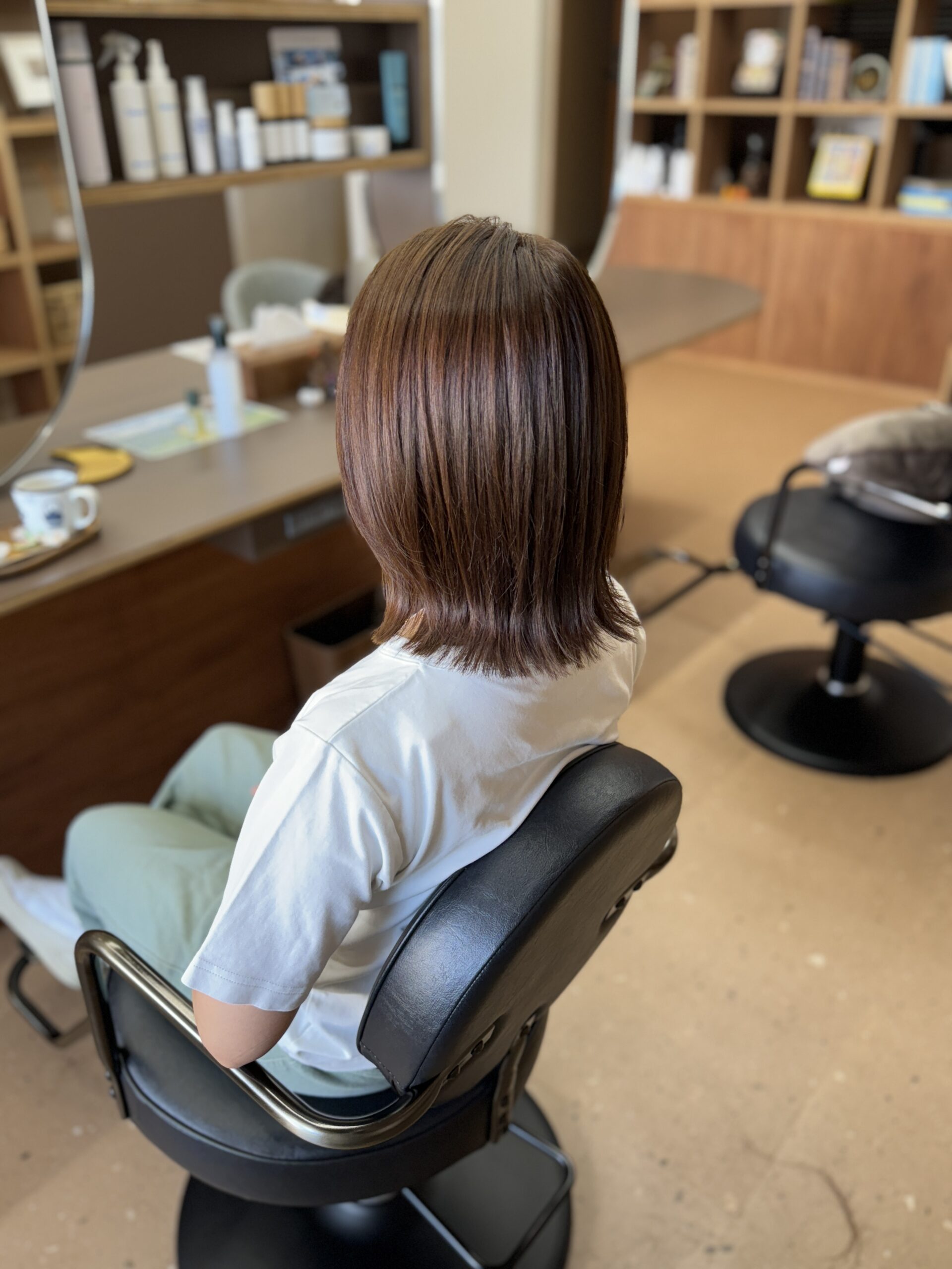切りっぱなしボブ